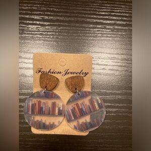 3/$20 New earrings with books on them. Great gift for teacher/ librarian